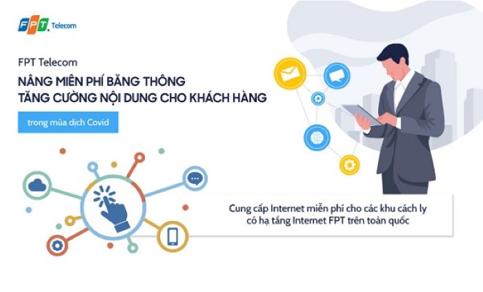 FPT cung cấp dịch vụ internet tốc độ cao