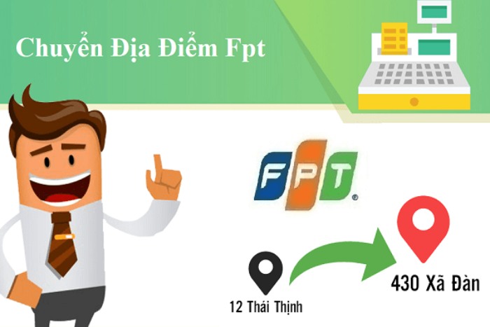 Chuyển địa chỉ sử dụng mạng FPT