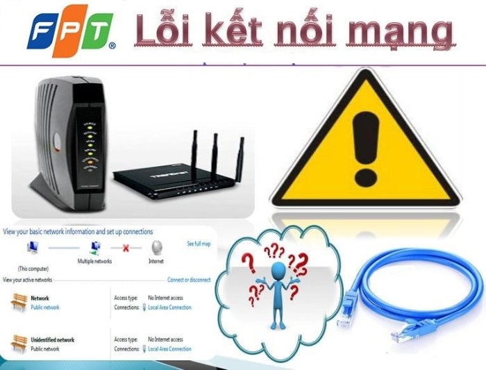 Nguyên nhân và cách xử lý lỗi không nhận IP mạng FPT