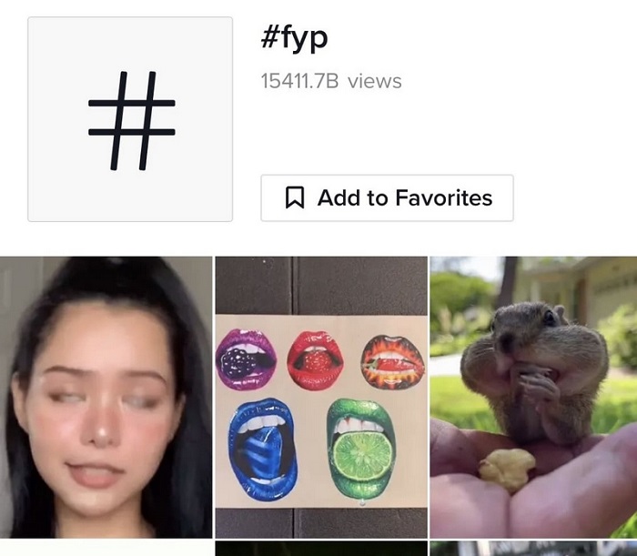 Hashtag FYP là gì trên TikTok?