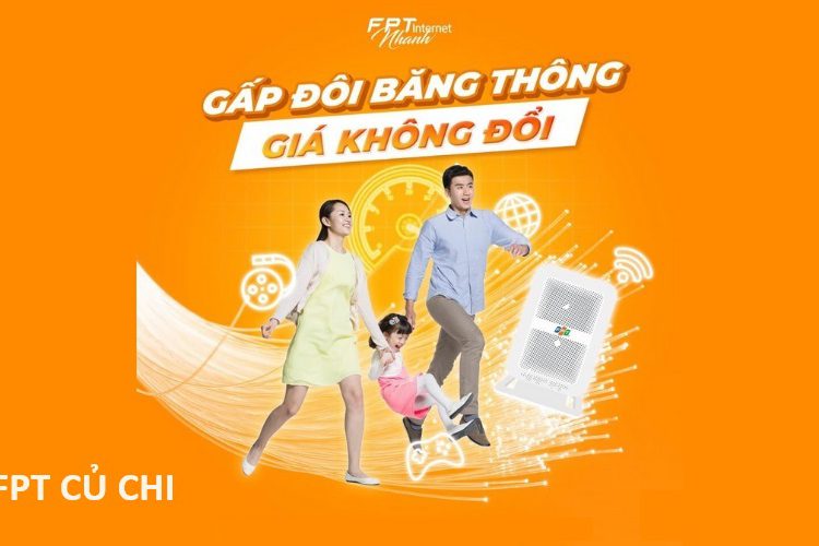 Lắp Mạng FPT Củ Chi Tặng Cước Internet, Modem Wifi