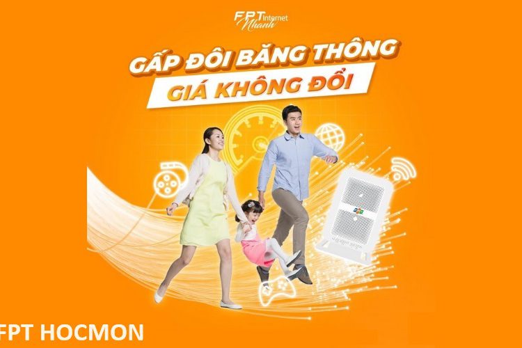 Lắp Mạng FPT Hóc Môn Tặng Cước Internet, Modem Wifi