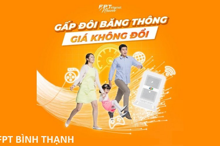 Lắp Mạng Internet FPT Quận Bình Thạnh Free Modem Wifi